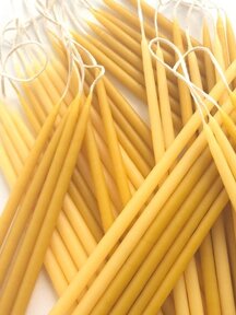 Beeswax candles